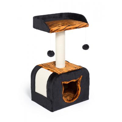 PREVUE PET KITTY POWER PAWS TIGER HIDEAWAY