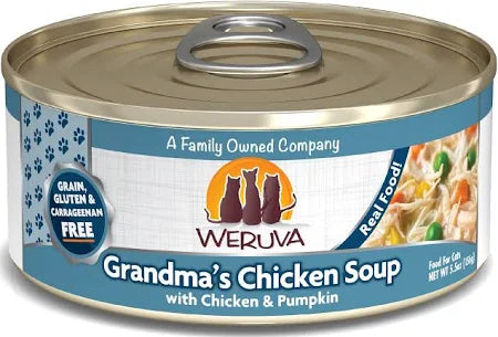 Weruva Grain Free Grandma's Chicken Soup With Chicken & Pumpkin Canned Cat Food