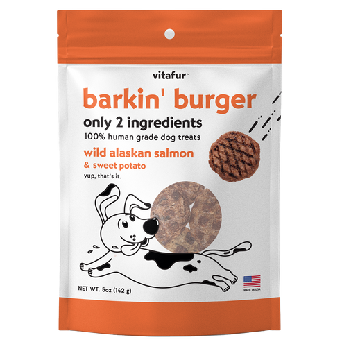 Vitafur Wild Alaskan Salmon & Sweet Potato Dog Treats (5 oz)