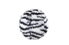 Fluff & Tuff Zebra Ball Small Squeakerless