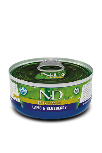 Farmina N&D Prime Lamb & Blueberry Recipe Wet Cat Food