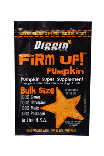 Diggin Your Dog Firm Up! Pumpkin Super Supplement (16oz)