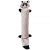 ZippyPaws Jigglerz No Stuffing Raccoon Plush Dog Toy