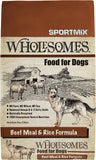 SPORTMiX Wholesomes Beef Meal & Rice Recipe Dry Dog Food