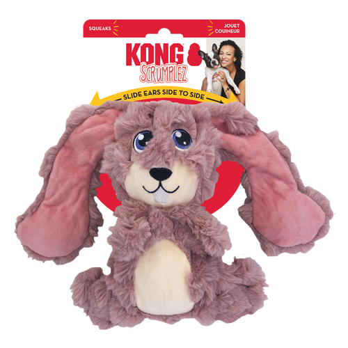 Kong Scrumplez Bunny Dog Toy