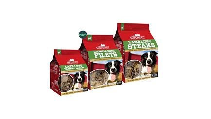 Bark & Harvest Lamb Lung Filets Dog Treats (8 oz)