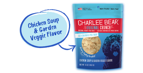 Charlee Bear Original Crunch Chicken Soup & Garden Veggie Flavor (16-oz)