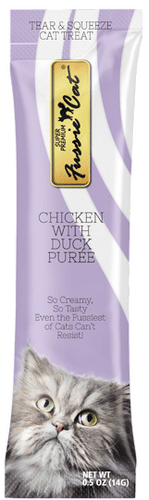 Fussie Cat Chicken with Duck Purée - 4 Pack
