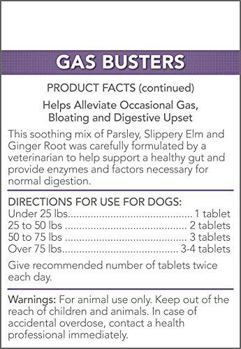 Vet's Best Gas Buster Tablets