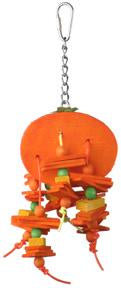 Small Orange Bird Toy by A&E