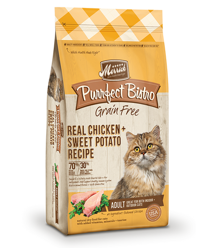 Purrfect Bistro Grain Free Real Chicken + Sweet Potato Recipe