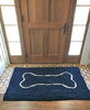 Soggy Doggy Doormat Navy Blue
