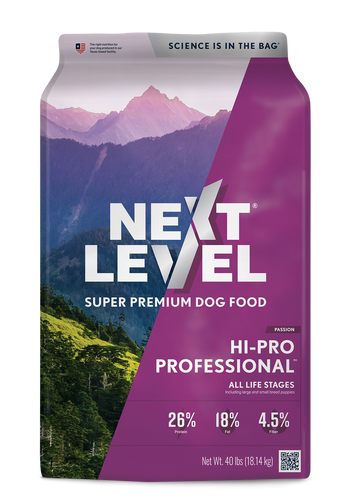 Next Level Super Premium Dog Food Hi-Pro Professional