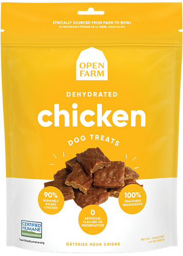 Open Farm Dehydrated Chicken Dog Treats