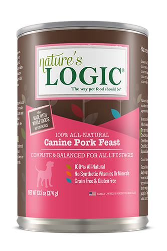 Nature's Logic Canine Pork Canned Dog Food