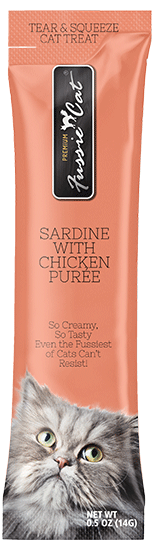 Fussie Cat Sardine with Chicken Purée