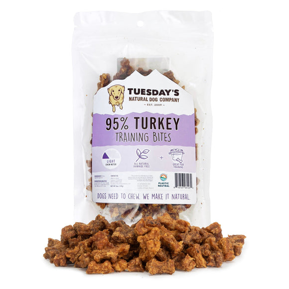 The Natural Dog Company 95% Turkey Training Bites
