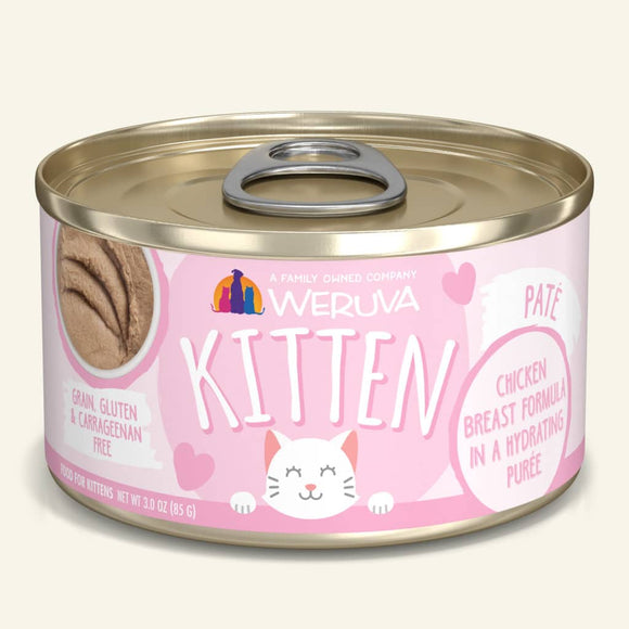 Weruva Kitten, Chicken Breast Formula in a Hydrating Purée