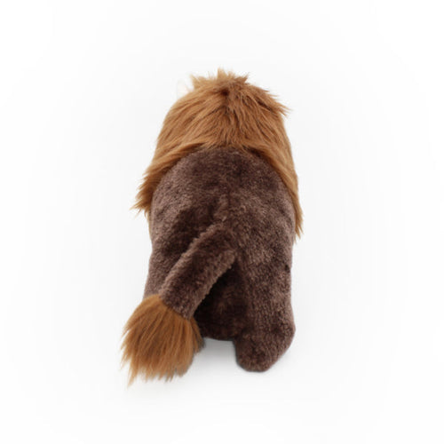 ZippyPaws Wooliez Billie the Bison Dog Toy