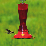 Perky-Pet® Pinch Waist Plastic Hummingbird Feeder - 16 oz Nectar Capacity