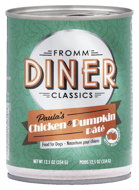 Fromm Diner Classics Paula's Chicken & Pumpkin Pâté Dog Food