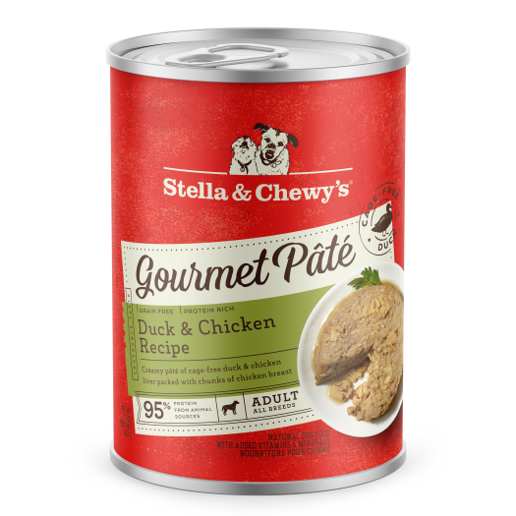 Stella & Chewy's Dog Gourmet Pâté Duck & Chicken Recipe