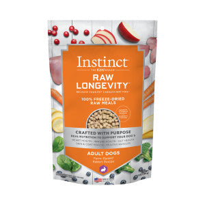 Instinct Raw Longevity 100% Freeze-Dried Raw Meals Farm-Raised Rabbit Recipe (9.5 oz)