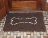 Large Chocolate Brown Absorbent Dog Mat