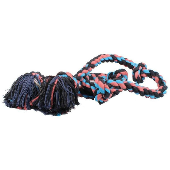 MAMMOTH FLOSSY CHEWS COLOR 5 KNOT ROPE TUG