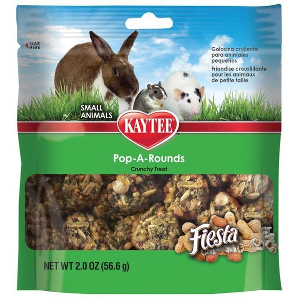 Kaytee Fiesta Pop-A-Rounds Small Animal Treat