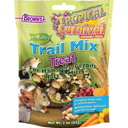 TROPICAL CARNIVAL NATURAL TRAIL MIX HAMSTER TREAT