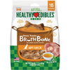 NYLABONE HEALTHY EDIBLES BROTH BONE NATURAL CHEW